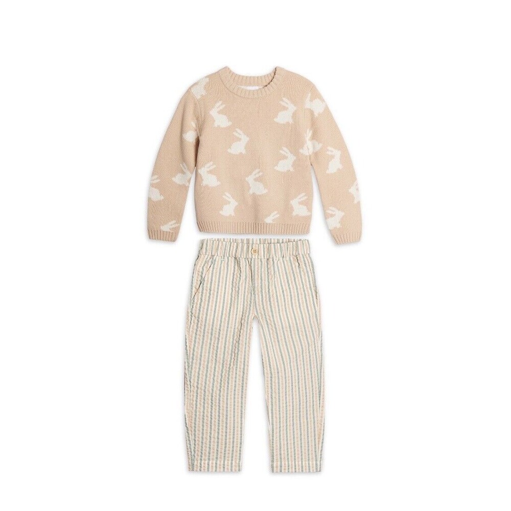 Wonder Nation Boys Crewneck  Sweater And Pants Set 2-Piece - Picture 5 of 10